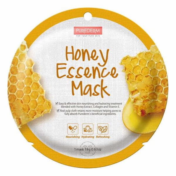 Purederm PUREDERM korejská pleťová maska HONEY