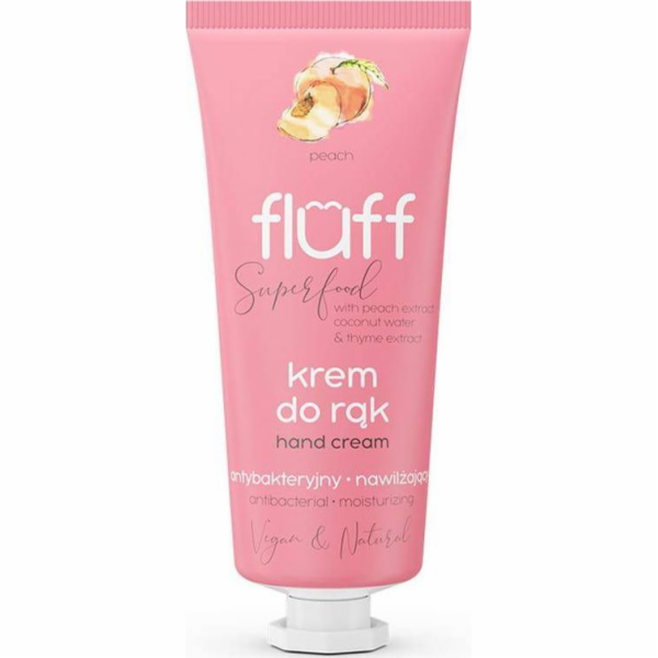 Fluff Antibakteriální krém na ruce Broskev 50 ml