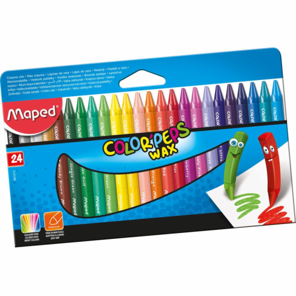 Maped Crayons 24 barev