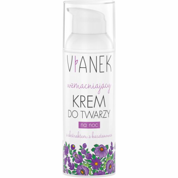 Vianek Violet - Posilující pleťový krém na noc 50ml