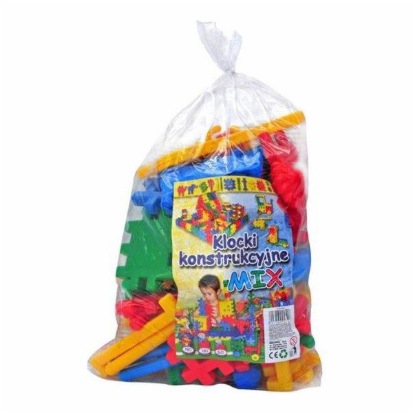 CZAKO Stavebnice Mix, 60 prvků - 5907760025418