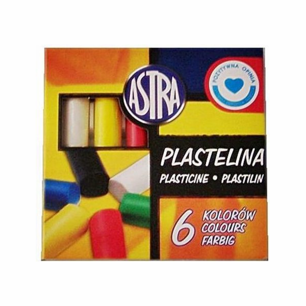 Plastelína Bertus 6 barev