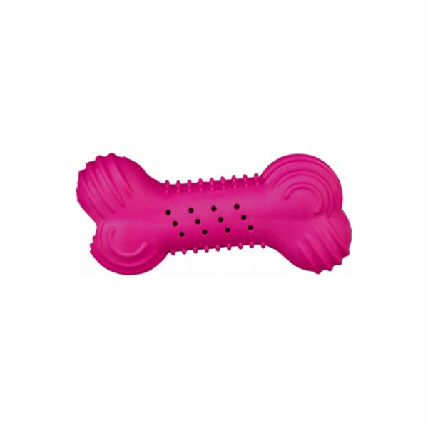 Trixie Rustling Bone, přírodní kaučuk, 18 cm