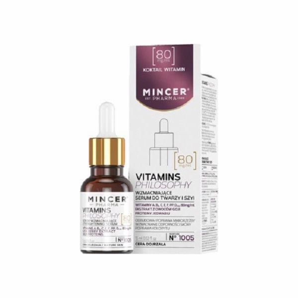 Mincer Pharma Vitamins Philosophy Posilující sérum na obl...