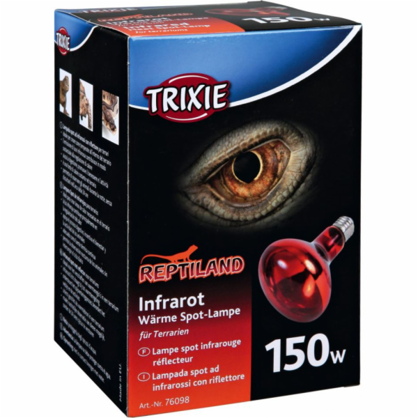 Infračervená bodová topná lampa Trixie Red 150W