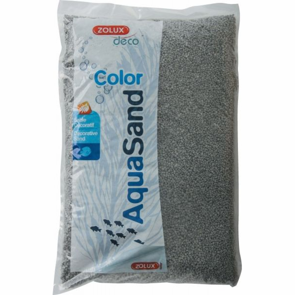 Zolux Aquasand Color pastelově šedá 1kg