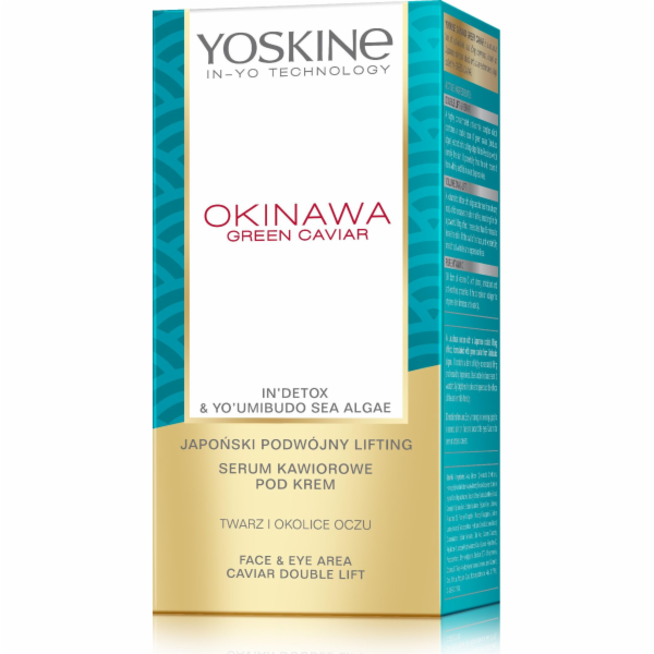 Yoskine Okinawa Green Caviar Japonské dvojité liftingové ...