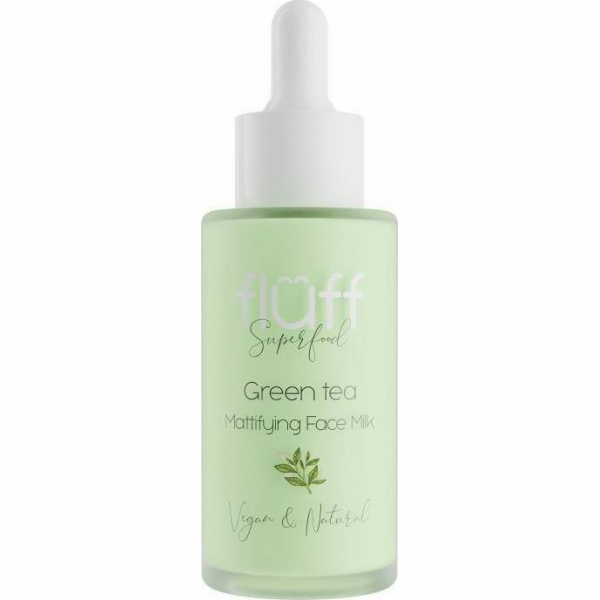 Fluff matující pleťové mléko, zelený čaj, 40 ml