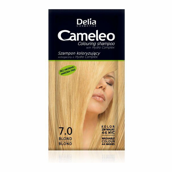 Delia Cosmetics Cameleo Coloring šampon 7.0 blond