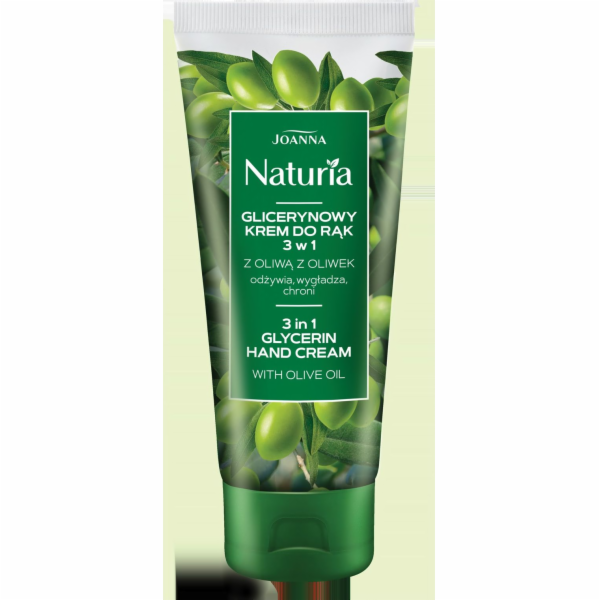 Joanna Naturia Glycerinový krém na ruce Olivový 100 ml
