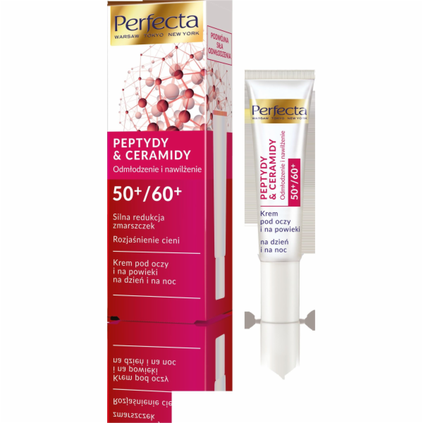 Perfecta Peptides & Ceramides 50+ /60+ Oční krém Silná re...
