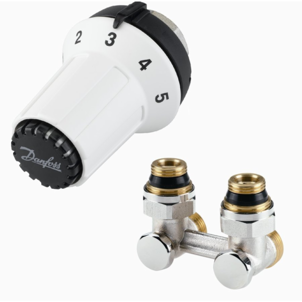 Danfoss Termostatická sada SET Panda M30X1,5 hranatá (013...