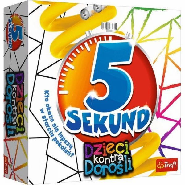 Trefl 5 sekund Hra Děti vs. dospělí 02120 Trefl