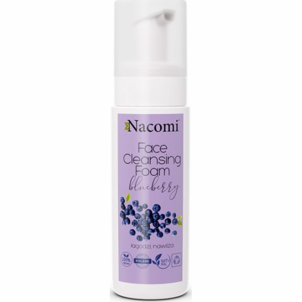 Nacomi Nacomi Face Cleansing Foam Borůvková čisticí pěna ...