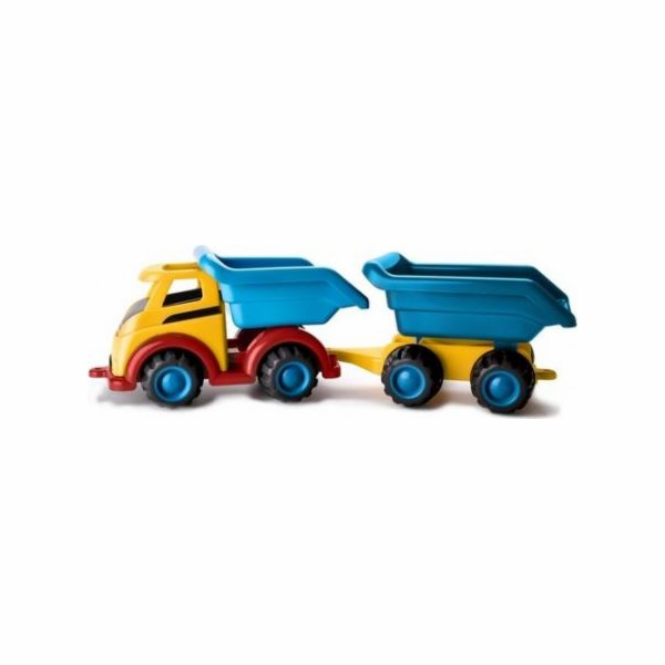 Viking Toys AUTO MIGHTY SKLÁDAČKA S PŘÍVĚSEM