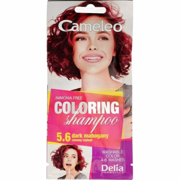 Delia Delia Cosmetics Cameleo Coloring Shampoo č. 5.6 tma...