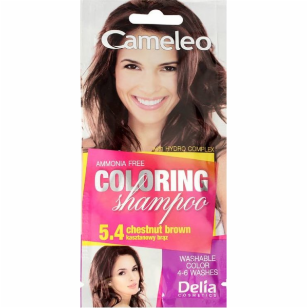 Delia Delia Cosmetics Cameleo Coloring Shampoo č. 5.4 Che...