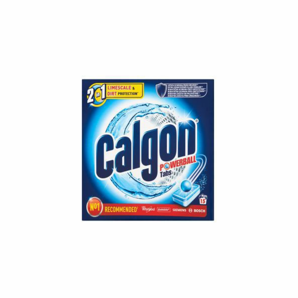 Calgon Odvápňovací tablety do praček, 15 ks.