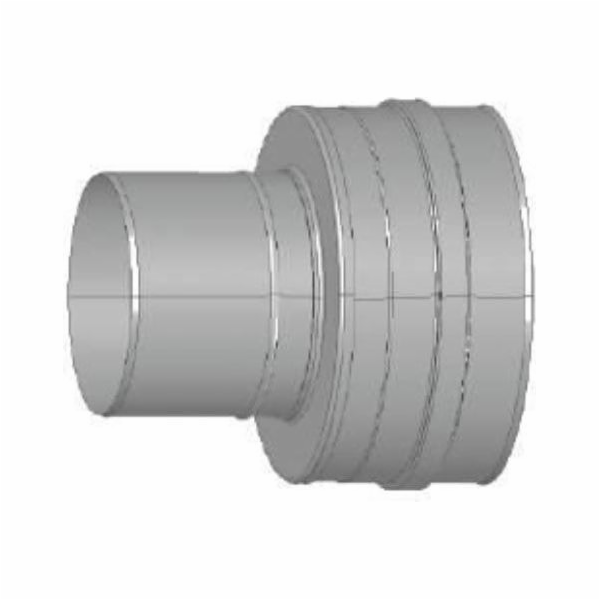 Jeremias Reduction 80 Coupler 60 vsuvka s těsněním - (EWE...