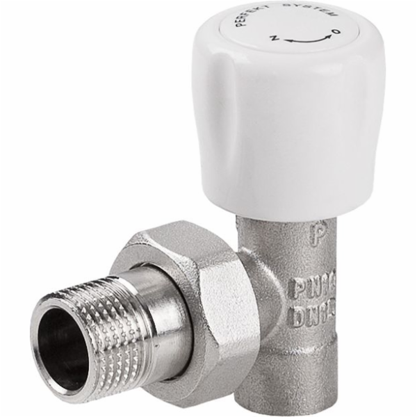 Perfexim 1/2 úhlový přívodní ventil radiátoru pro pájení ...