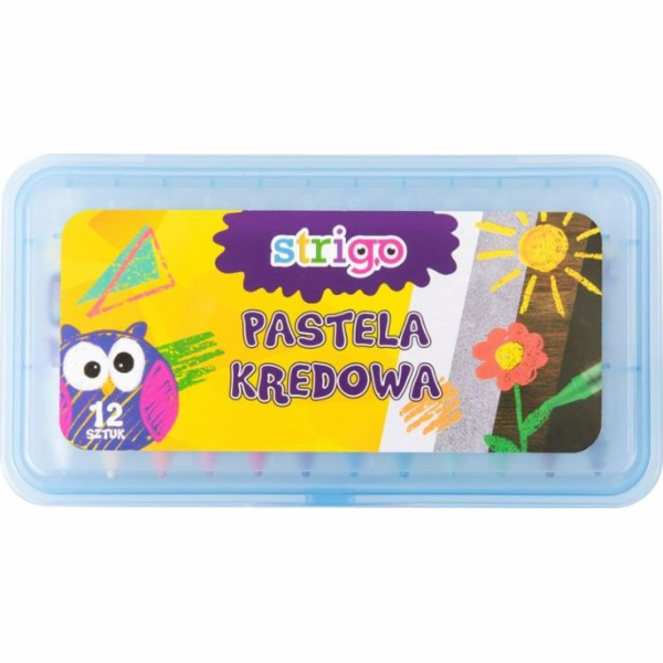 Křídové pastely Strigo 12 barev STRIGO