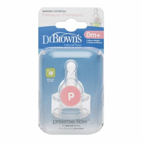 Dr Browns Preemie dudlíky pro předčasně narozené děti 0m+...