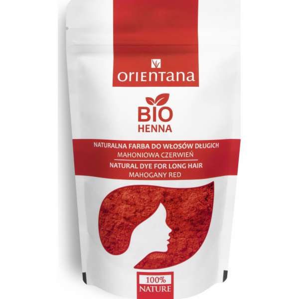 Orientana BIO Henna mahagonová červená 100g
