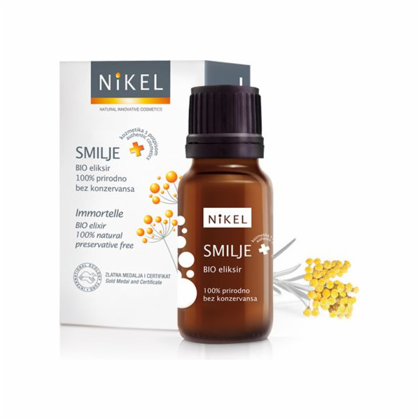 Nikel Antioxidační elixír 100% přírodní s extraktem z kvě...