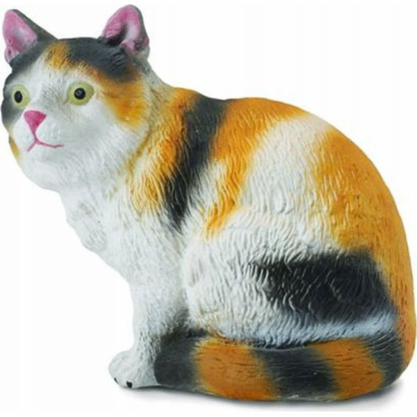 Figurka Collecta BAREVNÁ SEDÍCÍ KOČKA DOMÁCÍ - CollectA -...