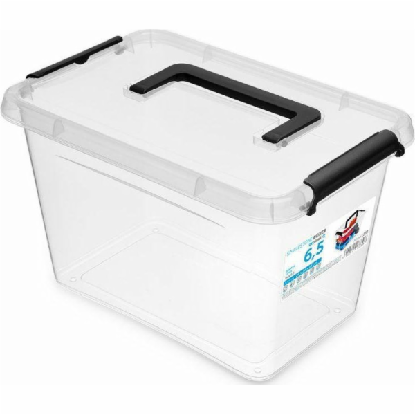 ORPLAST Obdélníková nádoba s rukojetí 6,5l Simple Box 61333