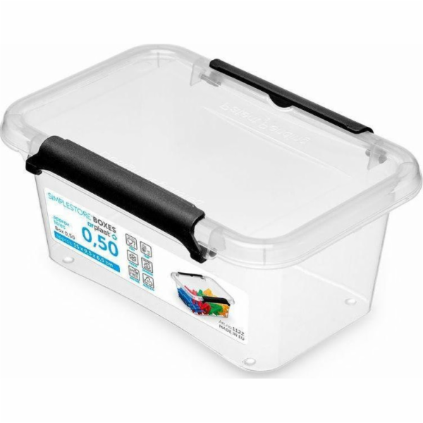 ORPLAST Obdélníková nádoba 0,5l Simple Box 1122