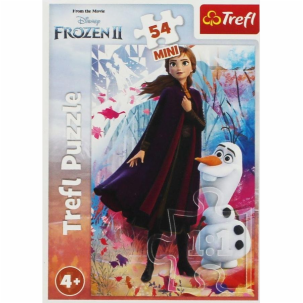 Trefl Puzzle 54 mini Ve světě Anny a Elsy 1
