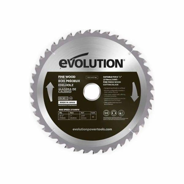 Pila Evolution Evolution na řezání dřeva Ušlechtilé dřevo...