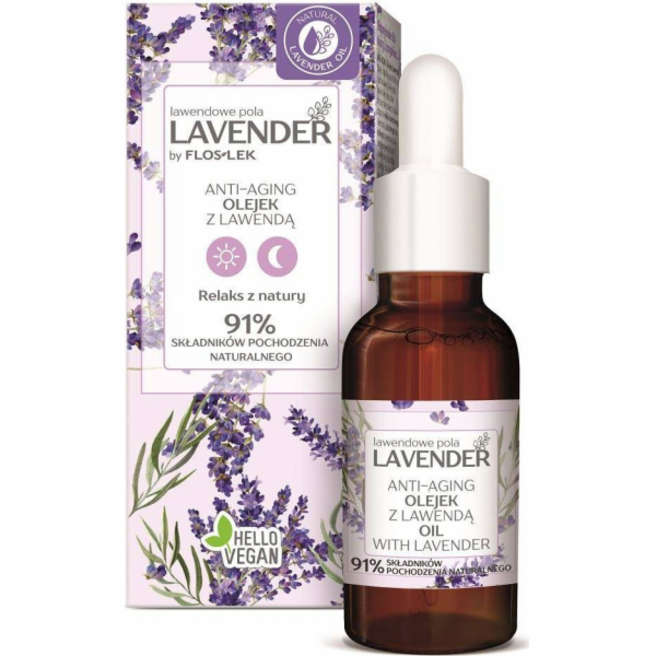FLOSLEK Levandulový olej proti stárnutí s levandulí 30ml