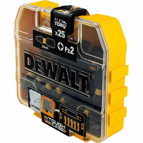 Dewalt 1/4 PZ2 x 25 mm Sada nástavců pro extrémní nárazy,...