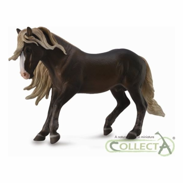 Figurine Collecta Black Forest Horse - hřebec XL (004-88769)