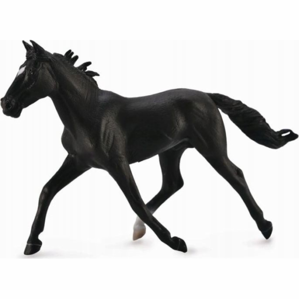 Figurka Collecta HORSE STANDARDBRED PACER STALLIN - ČERNÁ