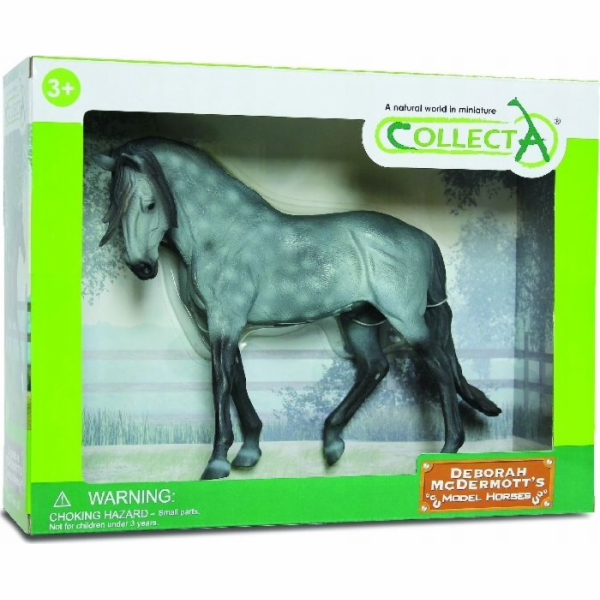 Collecta figurka ARABSKÉHO KONĚ Klisna ŠEDÁ DELUXE