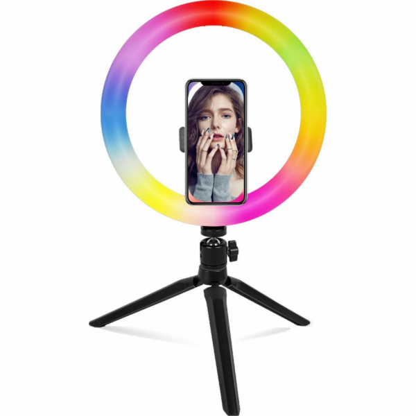 Mozos prstencová lampa MOZOS MLM-RING-RGB LED RING LAMP 26CM
