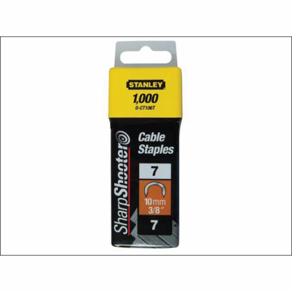 Stanley Cable sponky 10mm 3/8 typ 7 CT100 1000ks. - 1-CT106T