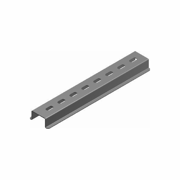 Baks TH35 SZP35H15/2 DĚROVANÁ EURO NOSNÁ LIŠTA 2M 1,0 MM ...