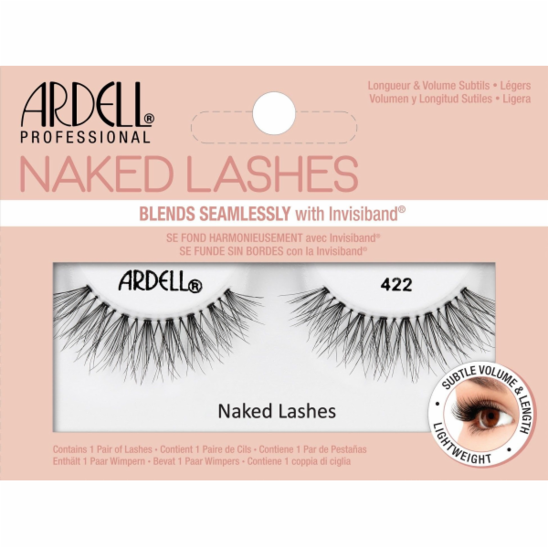 Ardell Ardell Naked Lashes 422 Umělé řasy 1 ks Černá