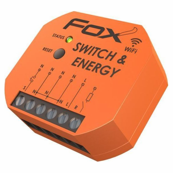 F&F Jednoduché relé s ovládáním síťových parametrů Switch...