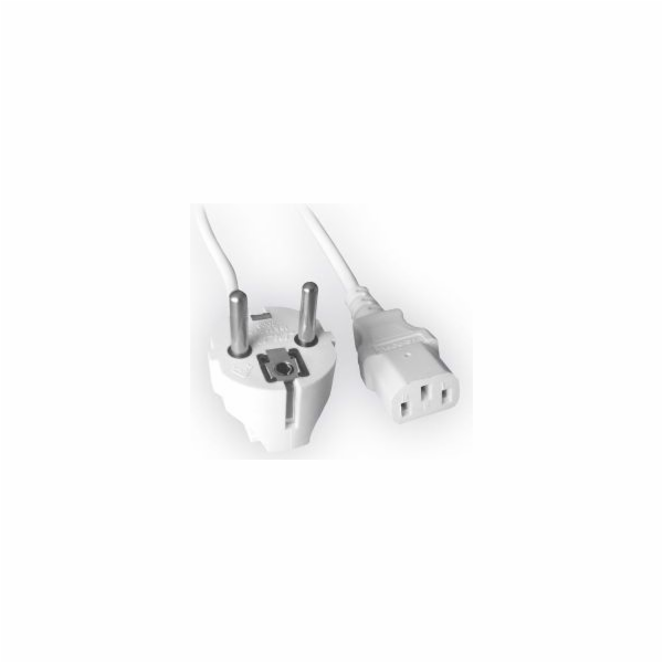 Gembird VDE Euro/IEC C13 napájecí kabel 1,8m (PC-186W-VDE)
