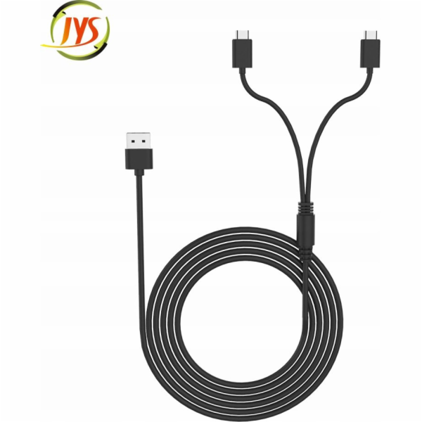 JYS kabel USB nabíječka na 2x USB C pro Nintendo Switch /...