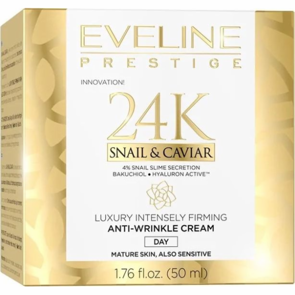 Eveline EVELINE 24K DENNÍ KRÉM Snail & Caviar
