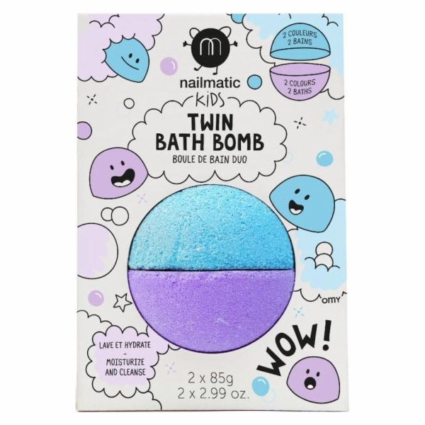 Nailmatic Nailmatic Kids Twin Bath Bomb dvojitá koupelová...