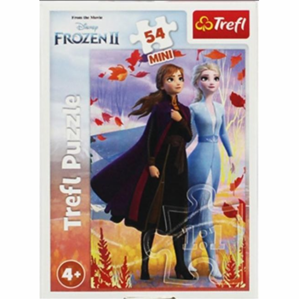 Trefl Puzzle 54 mini Ve světě Anny a Elsy 2