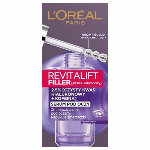 L Oreal Paris LOREAL_Revitalift Filler Oční sérum redukuj...