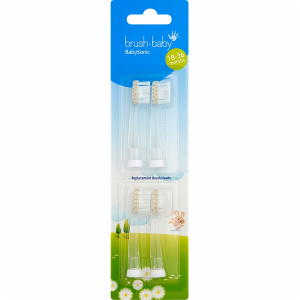 Brush-baby tip pro sonický kartáček BabySonic, 4 ks.